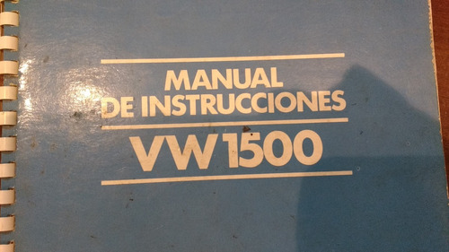 Vw Dodge 1500 Manual Original De Fabrica