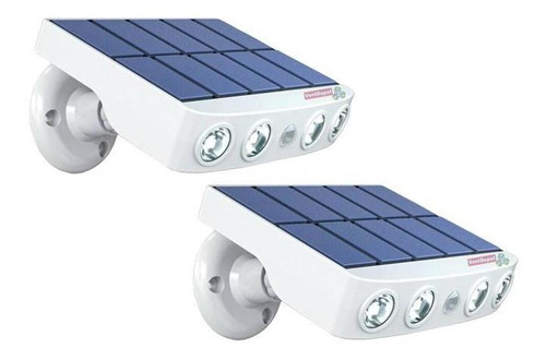 Reflectores Solares Led Pasillos, Mxrsi-002, 2pzas, 4led 5v