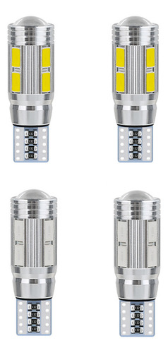 4pzs Faro Led T10 Lupa Canbus Pellizco Sin Señal Error 250lm
