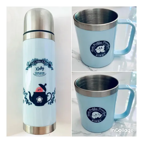 comprar Termo Hoshi No Kirby - Kirby - Stainless Mug & Water Bottle