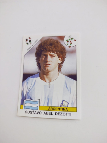 Figurita Gustavo Dezotti Album World Cup Story