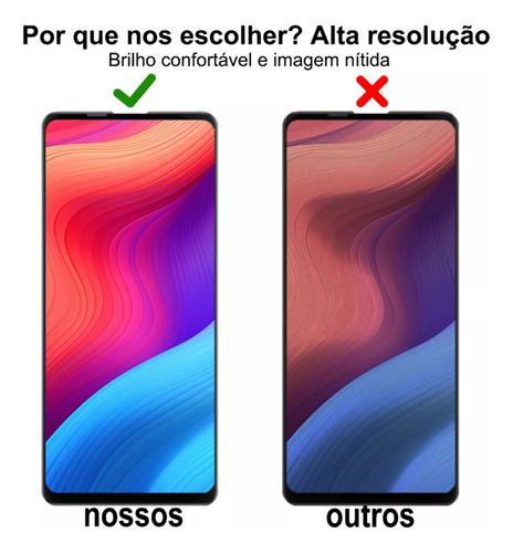 Tela Frontal Display Oled Vivid Para A54 5g Com Aro
