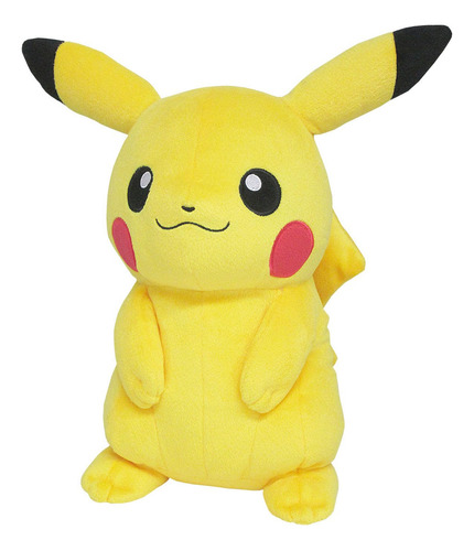 Coleção Sanei Pokémon All Star Pp16 Pikachu - De pelúcia. Cor Pikachu (mm)