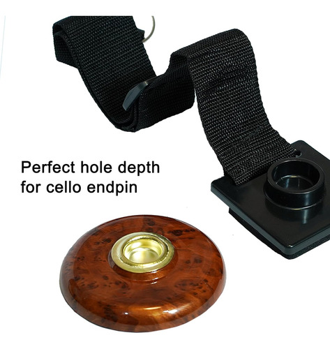 Anclaje De Punta De Cello Soporte Antideslizante Reposo...