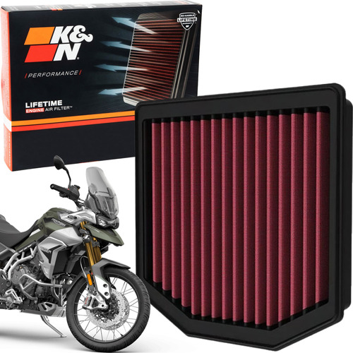 Filtro Ar K&n Kn Triumph Tiger 900 Rally Pro 2019 2020 2021+