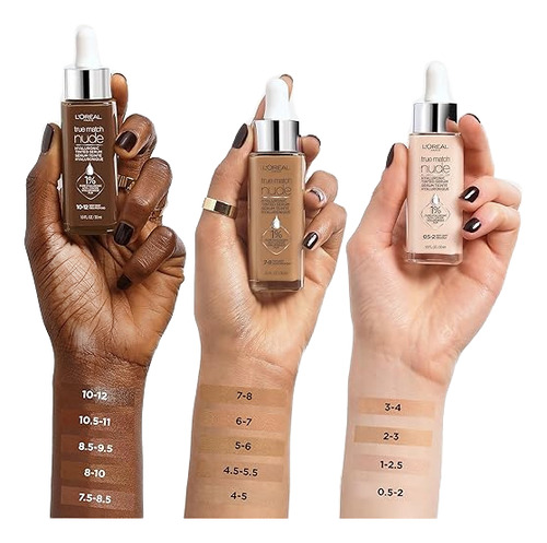 Base Serum Loreal Nude Varias Cores - Original Europeu