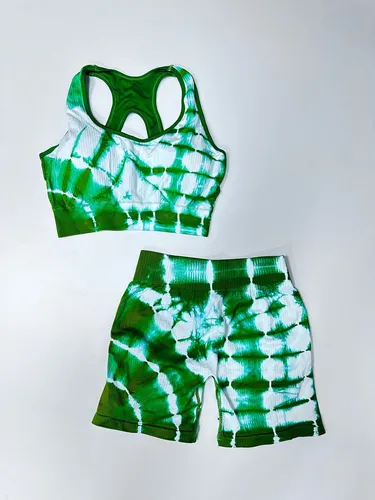 Conjunto Deportivo Gym 2 Piezas Top Short Mujer