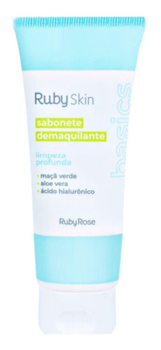 Ruby Rose Skin Sabonete Demaquilante Limpeza Profunda Hb-325