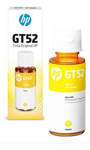 Tinta Hp Gt52 Original Yellow Impresora Tank L 315 L415 L115