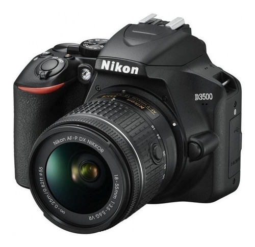 Camara Nikon Réflex Profesional D3500 Lente 18-55mm 70-300mm