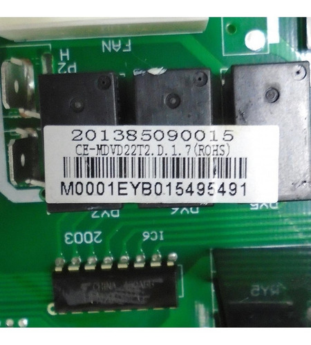 Imagen 3 de 3 de Tarjeta Unidad Ineterna Ecox Vrf 201385090015 /