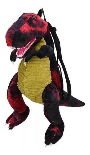 Mochila Dinosaurio Peluche T-rex Niños Excelente Calidad