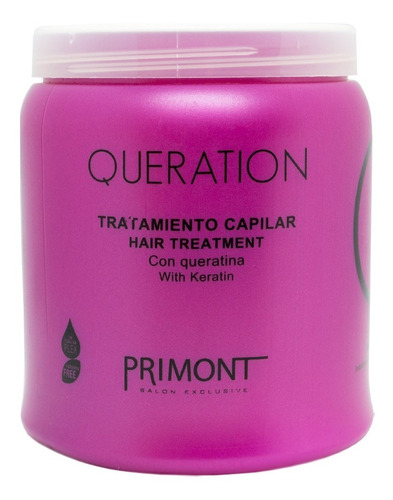 Primont Máscara Capilar Queration Q10 Anti Frizz 1000g Local