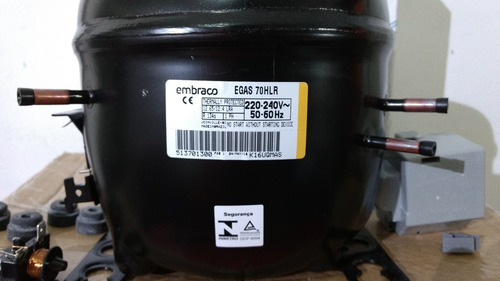 Motor De Refrigeradora Y Congeladora Embraco 1/5+ R134a 220v