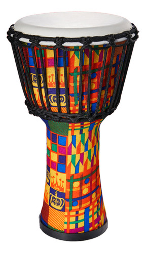 Tambor Congo De 8 Pulgadas Con Patrón De Tambor Africano Con