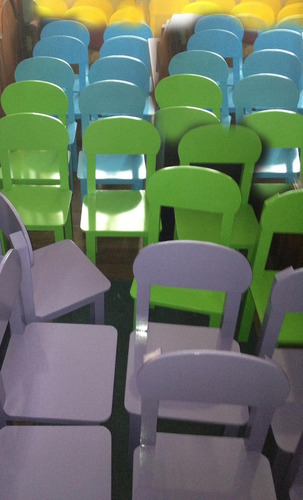 Imagen 6 de 10 de Sillas Para Niños En Madera Centros Infantiles Cdi -hogar-