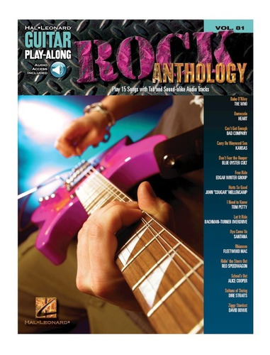 Rock Anthology: Play 15 Songs With Tab And Sound-alike Audio