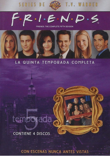 Friends Amigos Quinta Temporada 5 Cinco Dvd
