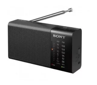 Sony Radio Portatil Icf-p36 Am/fm Negro Funciona Con Pila Aa