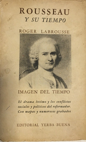 Libro Antiguo Rousseau Y Su Tiempo Roger Labrousse