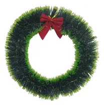 Comprar Corona Navidad Adorno Puerta Arbol Decoracion Navideña Color Verde
