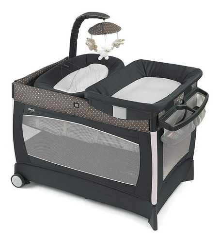 Chicco Cuna Corral Lullaby Baby Lilla, Color Gris