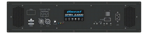 Monitor Retorno Ativo Oneal Opmv-2.1000 Driver De Titânio Cor Preto 127/220V