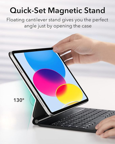 Teclado Magic Keyboard Español Para iPad 11th Generacion A16