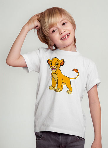 Playera Infantil Unisex Jh El Rey Leon Simba P2