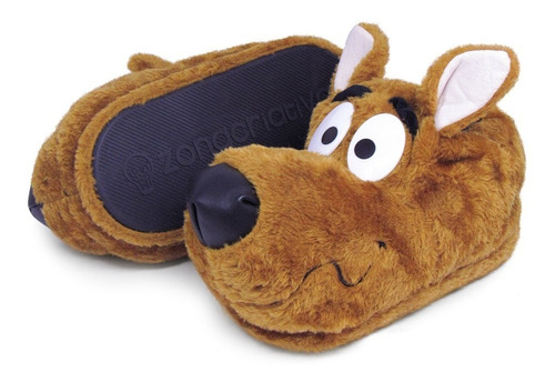 Pantufa 3d Scooby Doo Sola Anti-derrapante Ricsen - Original