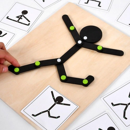 Rompecabezas De Madera Juguetes Juego De Mesa Con 24
