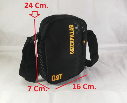 Imagen 7 de 7 de Morral Caterpillar Porta Tablet iPad Hasta 7 Pulgadas