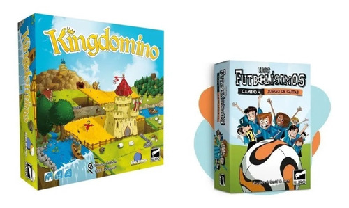 Combo Juego De Mesa Los Futbolisimos + Kingdomino Bureau M4e