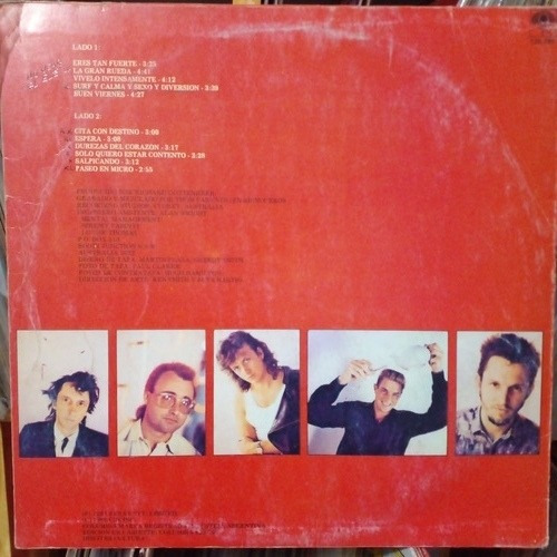 Mental As Anything Fundamental Tapa Del Disco De Vinilo Lp (Usado)