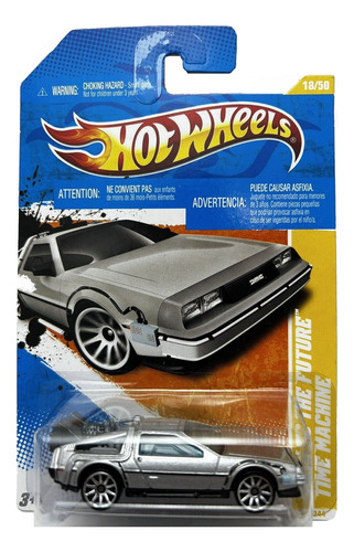 Volver Futuro Hot Wheels Delorean Time Machine Solo Envios