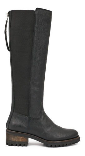 Botas Mujer Cuero Caña Alta Briganti Borcego Bucanera Casual