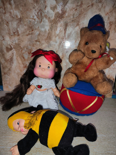 Muñecas Ann Geddes Pituka Y Oso Russ Precio Por Todo (Usado)