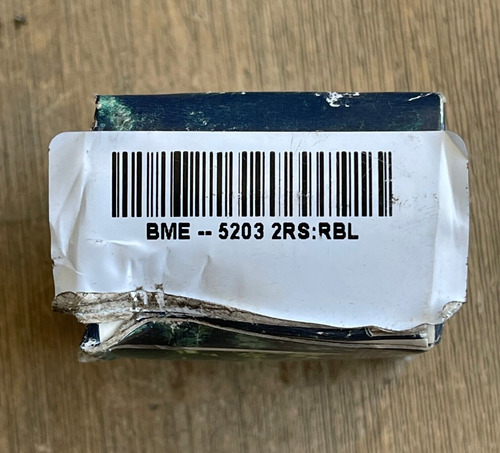 Rbl 5203 2rs Double Row Ball Bearing 5203-2rs New In Box Ssm