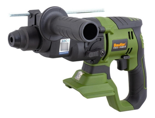 Rotomartillo Inalámbrico Bauker 18v 2.0 J Sin Bat Free Power Color Verde