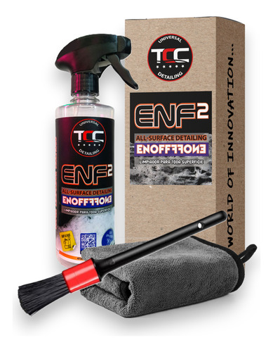 Kit Limpiador Interior De Carros Tableros + Brocha - Tcc 