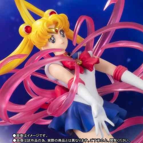 Figura de acción  Bandai Sailor Moon Sailor Moon Chouette - Moon Crystal Power Make Up de Bandai Figuarts Zero