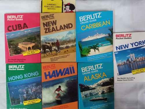 Promoción - 7 Guías Turísticas - Berlitz - 1990 - En Ingles