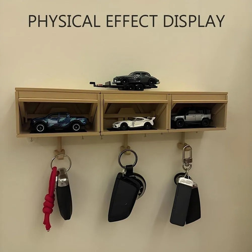 Chaveiro De Garagem Para Carros Com Porta Que Se Abre, Diver