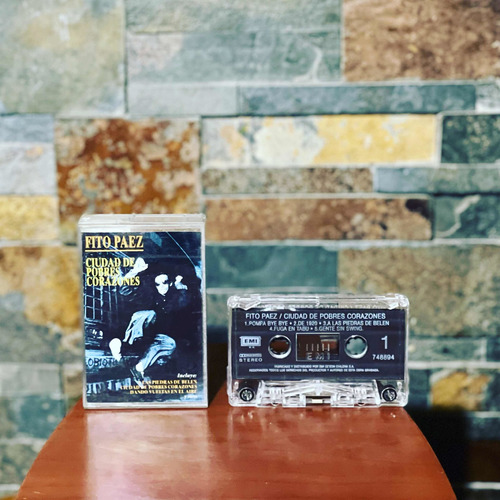 Fito Páez - Ciudad De Pobres Corazones (cassette)