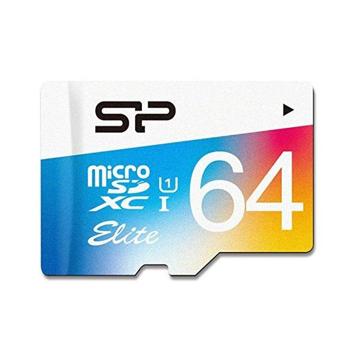 Silicon Power 64 Gb Hasta 85 Mb / S Microsdxc Uhs-1 Clase 10