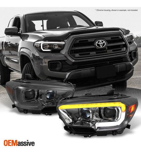 Faros Led Ahumado Toyota Tacoma Sr 2022 2.7l