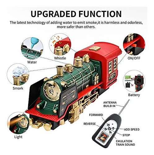 Fanl Juego De Tren Con Control Remoto - Juguetes De Tren De