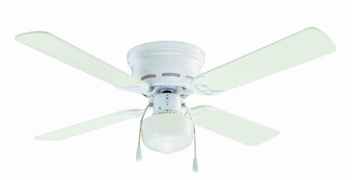 Ventilador De Techo Con Luz Blanca 42 PuLG