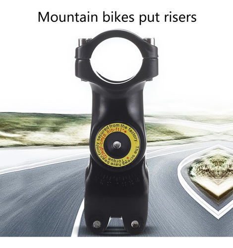 Tubo Elevador De Bicicleta Mtb-stem 120° Para Manillar Y Mon