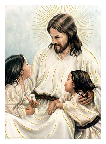 Let The Children Come To Me Jesus Christ (20  X27 ) - Póster